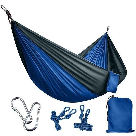 Portable Nylon Outdoor Double Backpacking Hammock