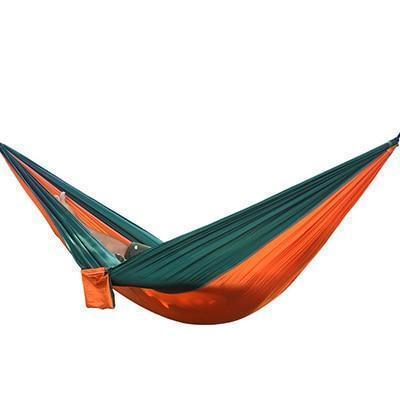 Portable Nylon Outdoor Double Backpacking Hammock