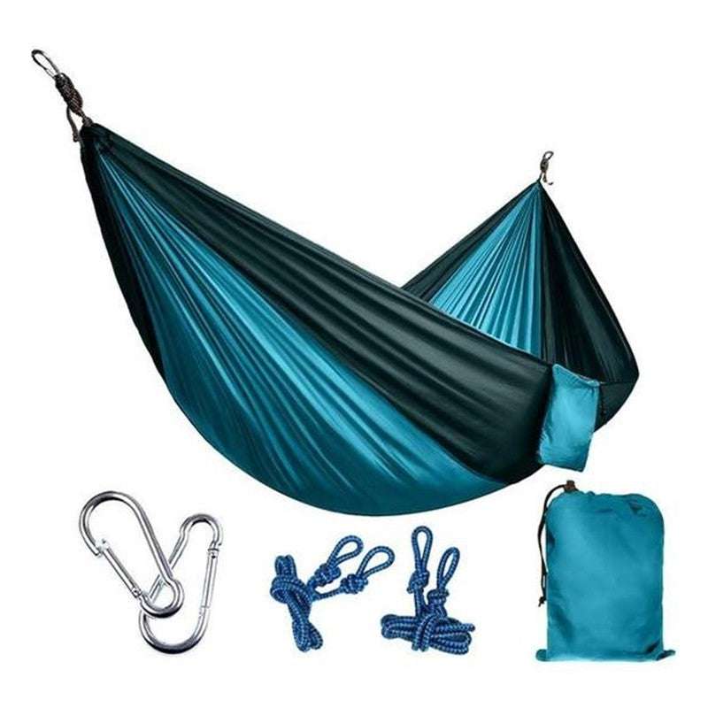 Portable Nylon Outdoor Double Backpacking Hammock