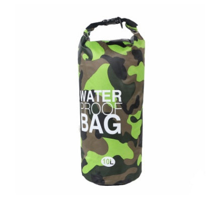 Camouflage waterproof bucket beach bag