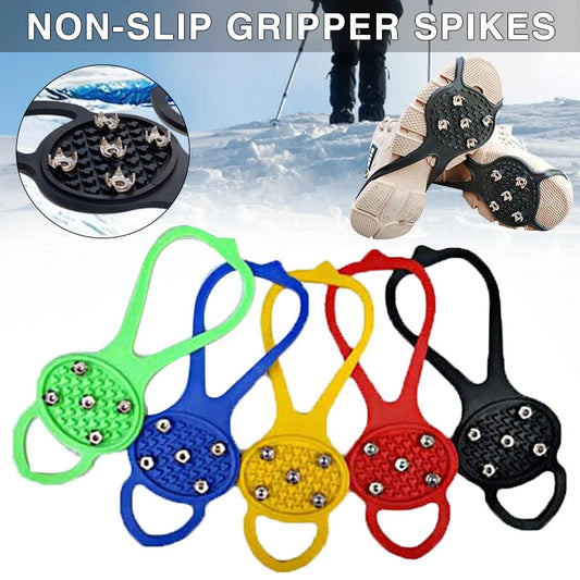 5 Teeth Ice Gripper For Shoes