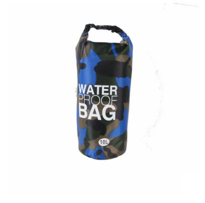 Camouflage waterproof bucket beach bag