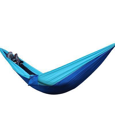 Portable Nylon Outdoor Double Backpacking Hammock