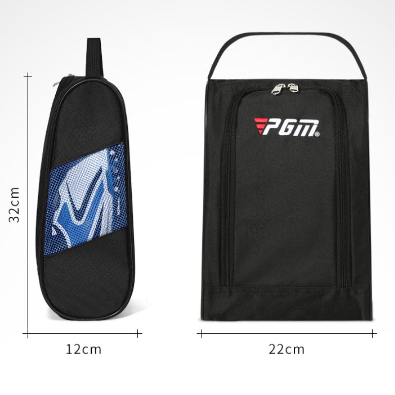 PGM Portable Nylon Golf Shoe Bag