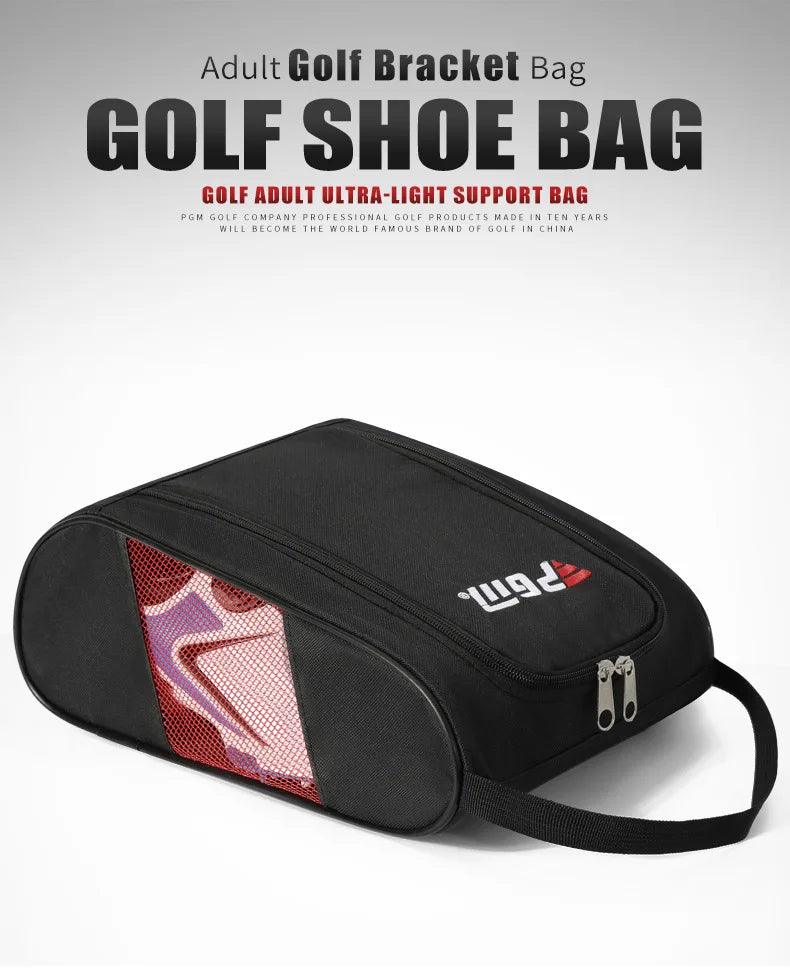 PGM Portable Nylon Golf Shoe Bag