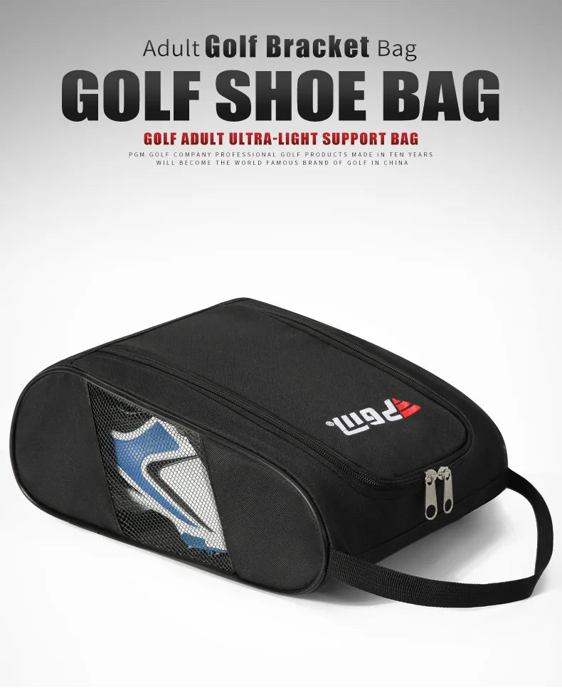 PGM Portable Nylon Golf Shoe Bag