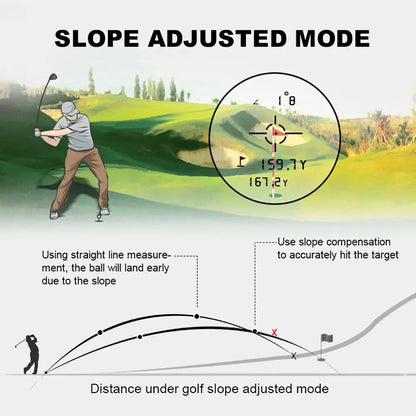 REVASRI 600/1000M Laser Rangefinder with Slope Compensation