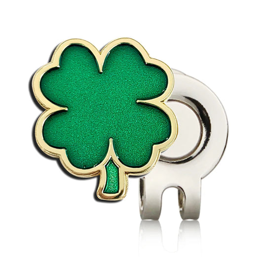 Four Leaf Clover Golf Ball Marker