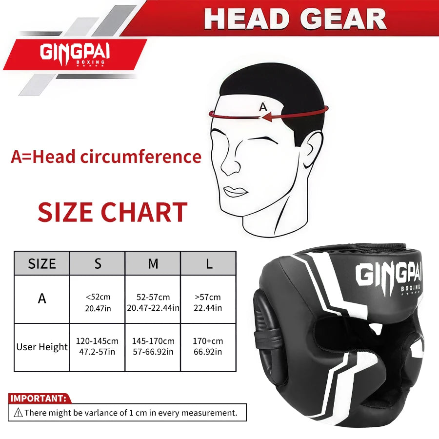 Gingpai Sport Boxing/MMA Safety Head Gear