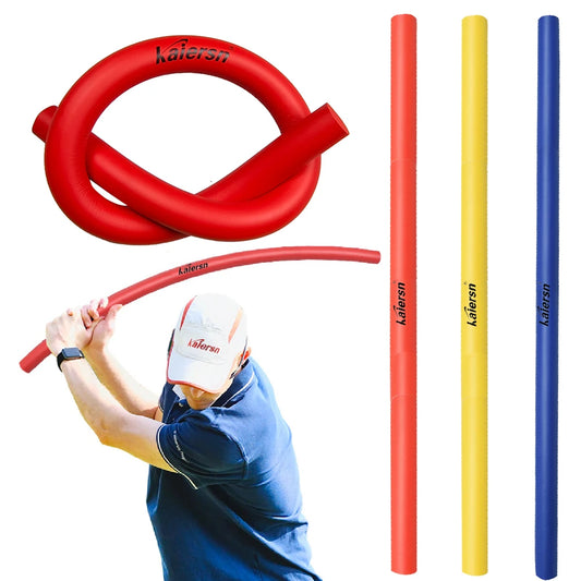 Kaiersn Indoor Soft Golf Multi-functional Swing Aid Power Stick