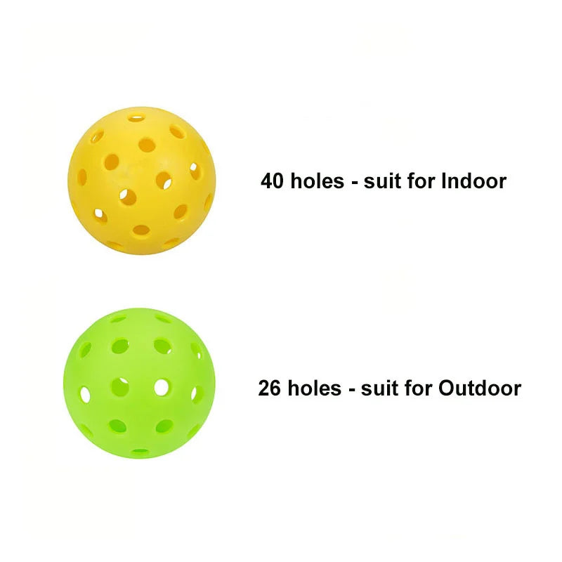 26 Hole Outdoor Pickleballs