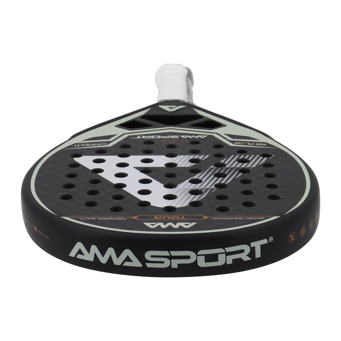 AMASPORT Tour 12K Carbon Fiber Padel Racket