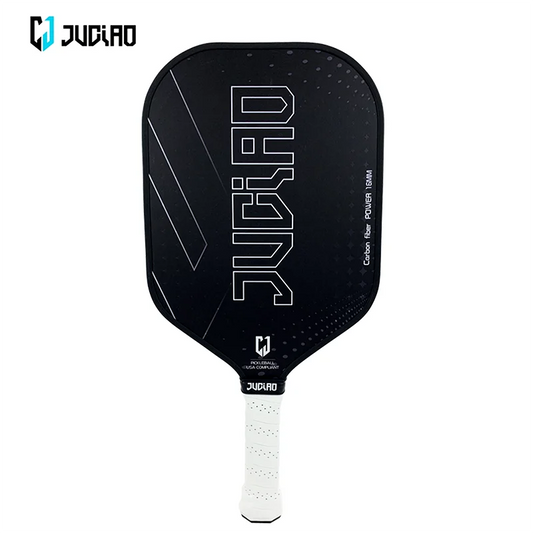 JUCIAO Carbon Fiber & Fiberglass Hybrid Face Pickleball Racket