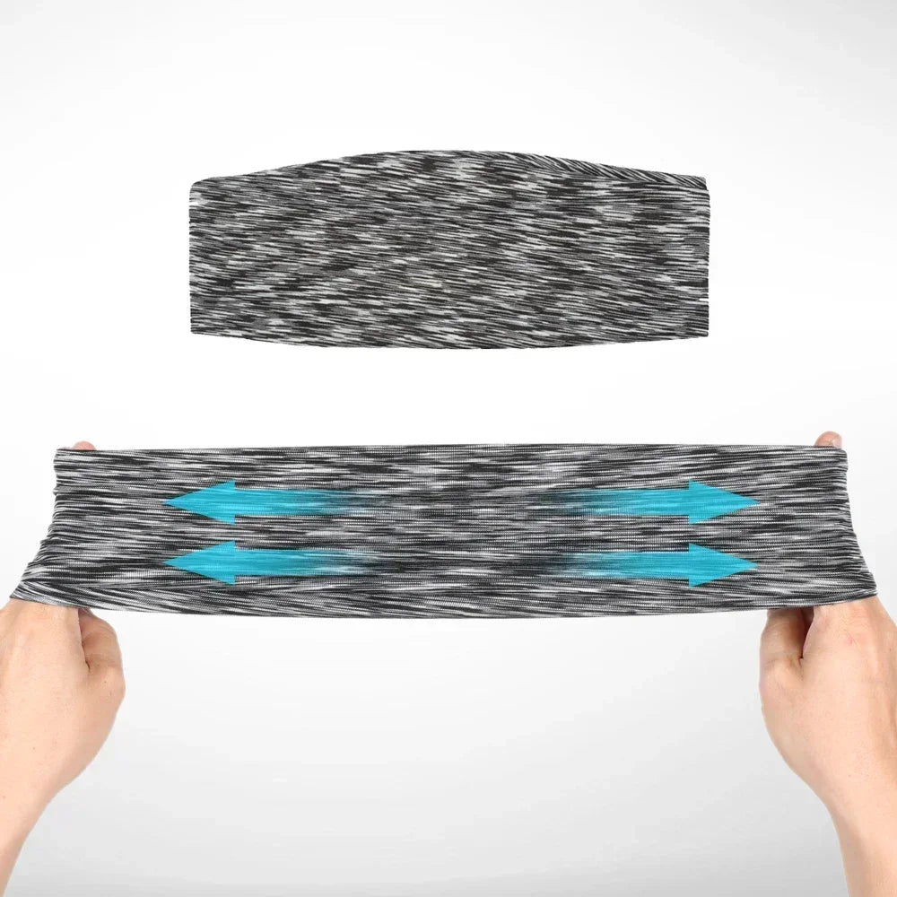 Sports Headband - Elastic Sweat Absorbent for Men & Women