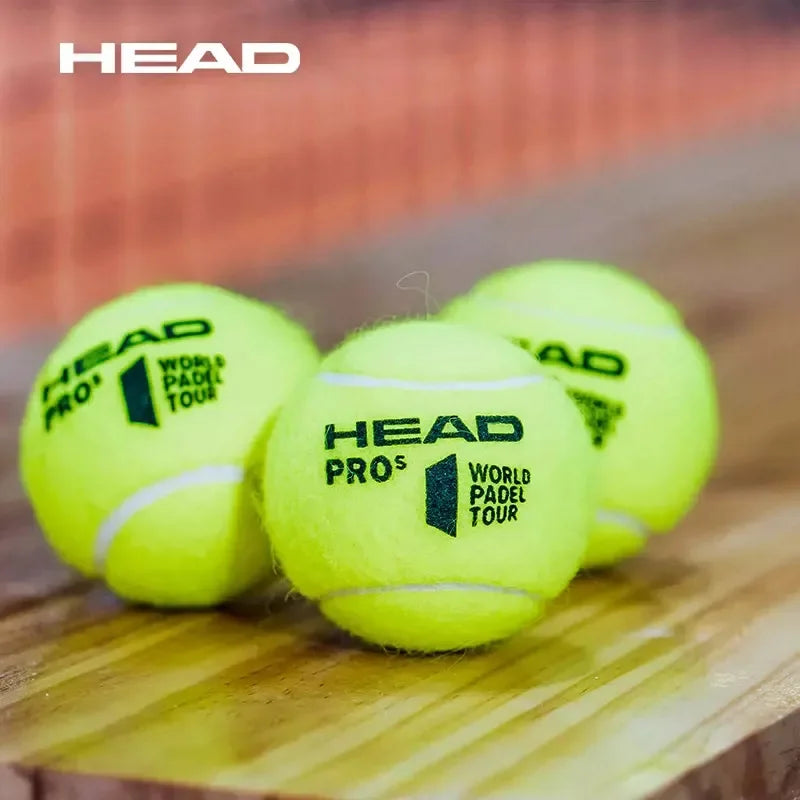 2024 HEAD PRO S, PRO, REGULAR Padel Balls Single Can (3 balls)