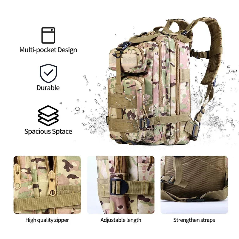 Classic Nylon Tactical Backpack