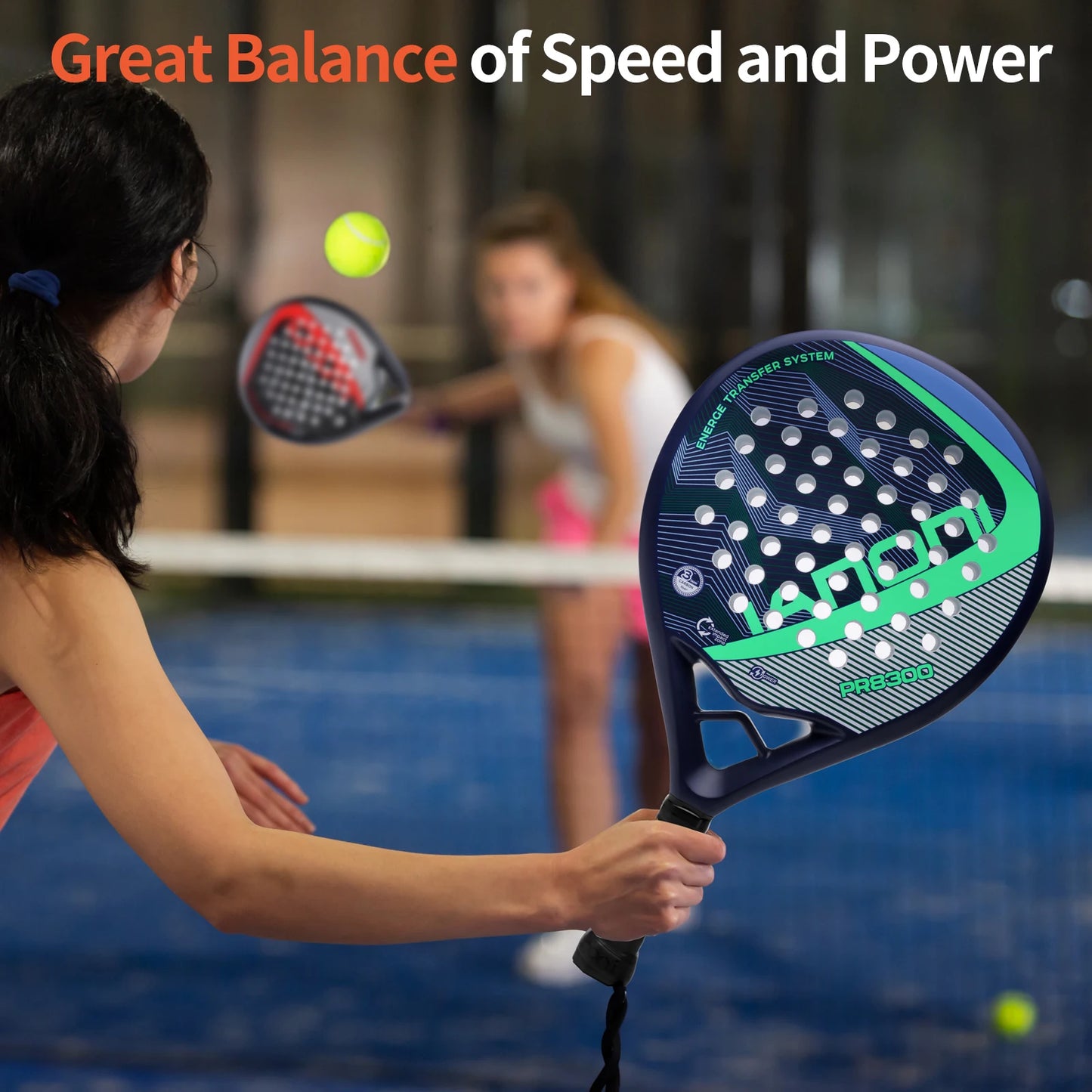 IANONI  PR8300 Carbon Fiber Padel Racket