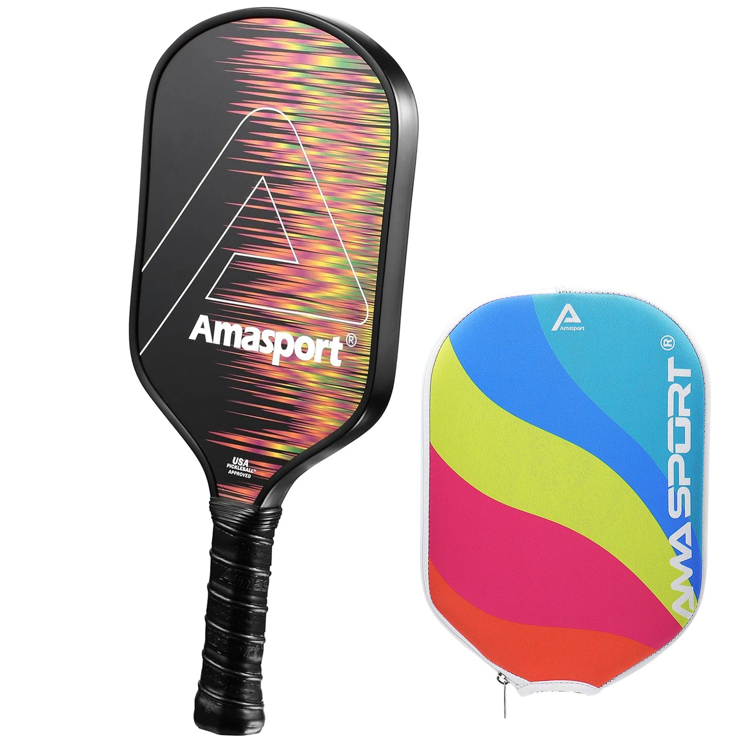 AMA SPORT Proton Carbon Fiber Pickleball Paddle