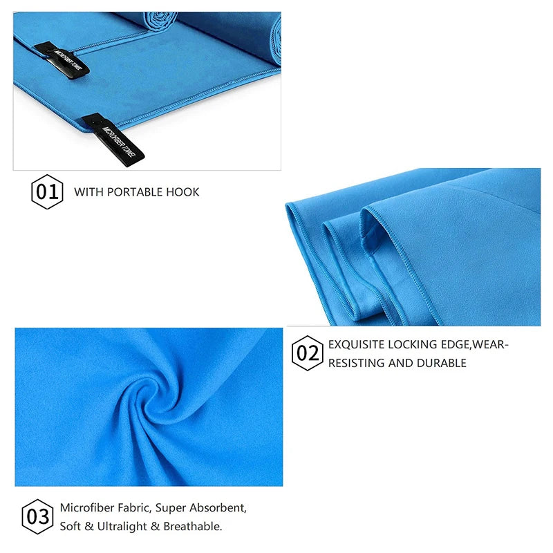 Microfiber Quick Dry Sports Beach Towel