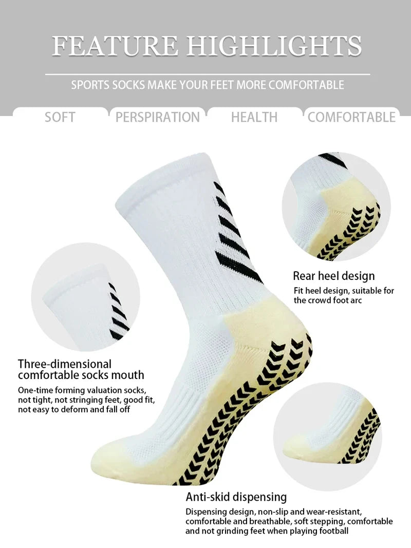 Professional Anti-Slip Football/Soccer Socks