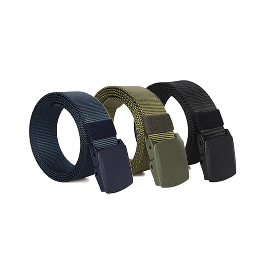 100-120cm Military Automatic Nylon Tactical Belt Buckle