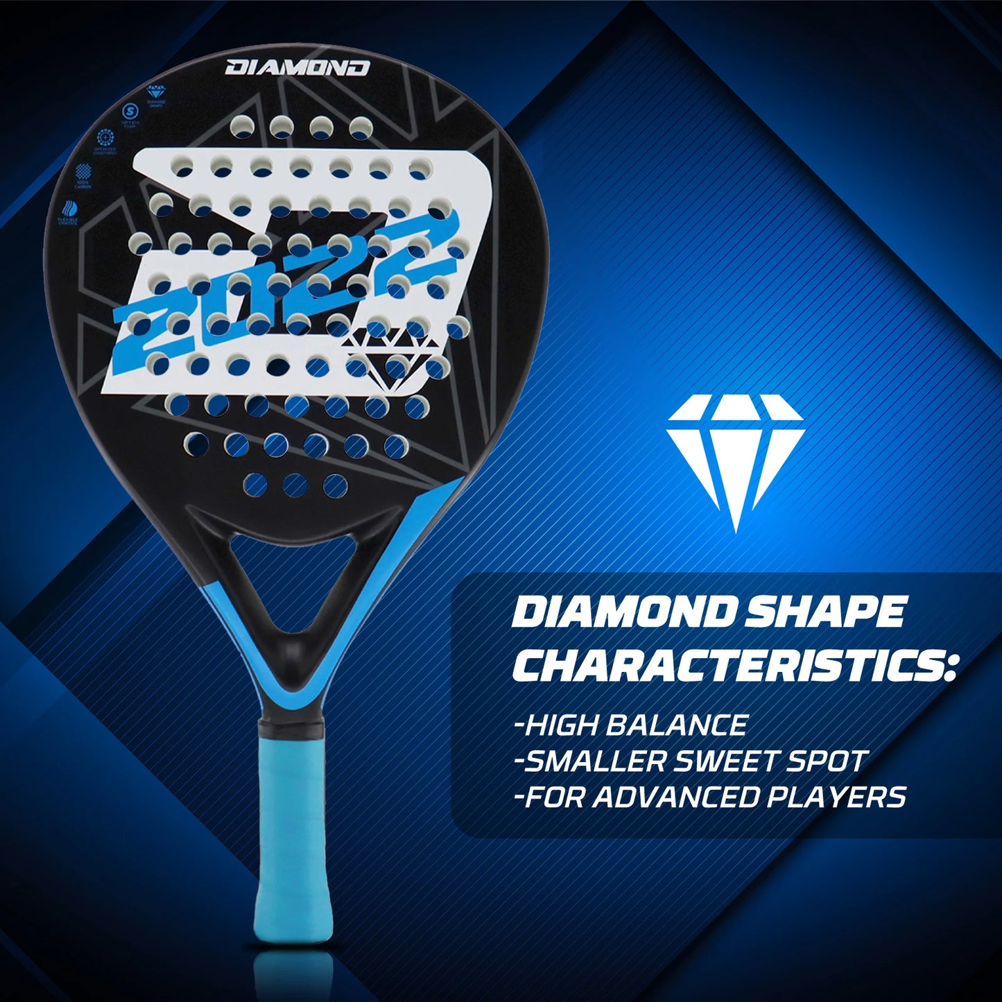 AMAS PORT Diamond Padel Racket