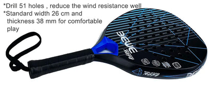 BEWE 2024 Carbon Fiber Soft EVA Face Padel