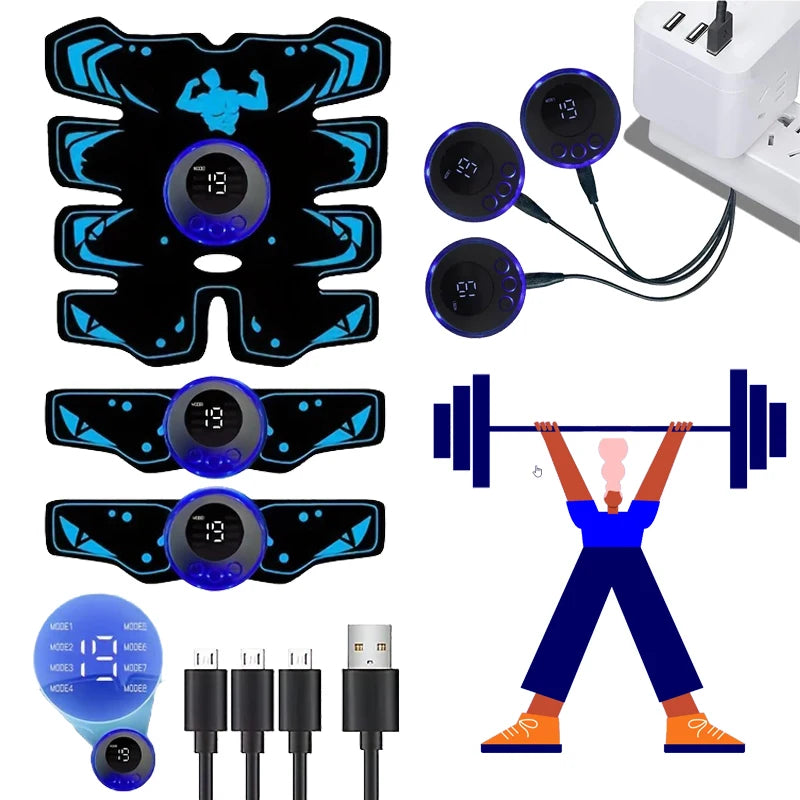 USB Rechargeable EMS Muscle Stimulator