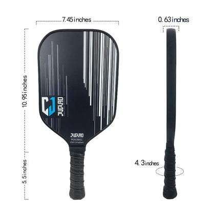 JUCIAO Graphite Carbon Fiber Pickleball Paddle