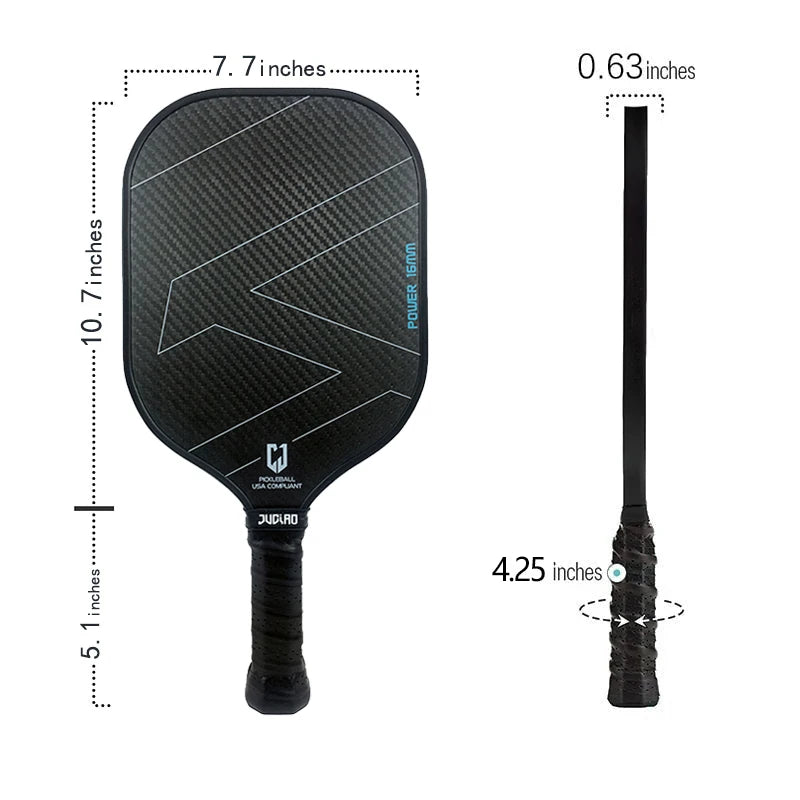 Juciao 3K Carbon Fiber Pickleball Paddle