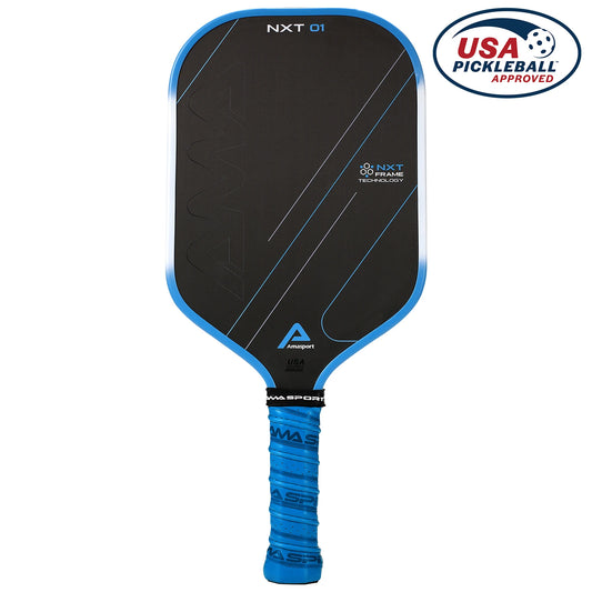 AMA SPORT NXT01 Carbon-Encased Frame Pickleball Paddle