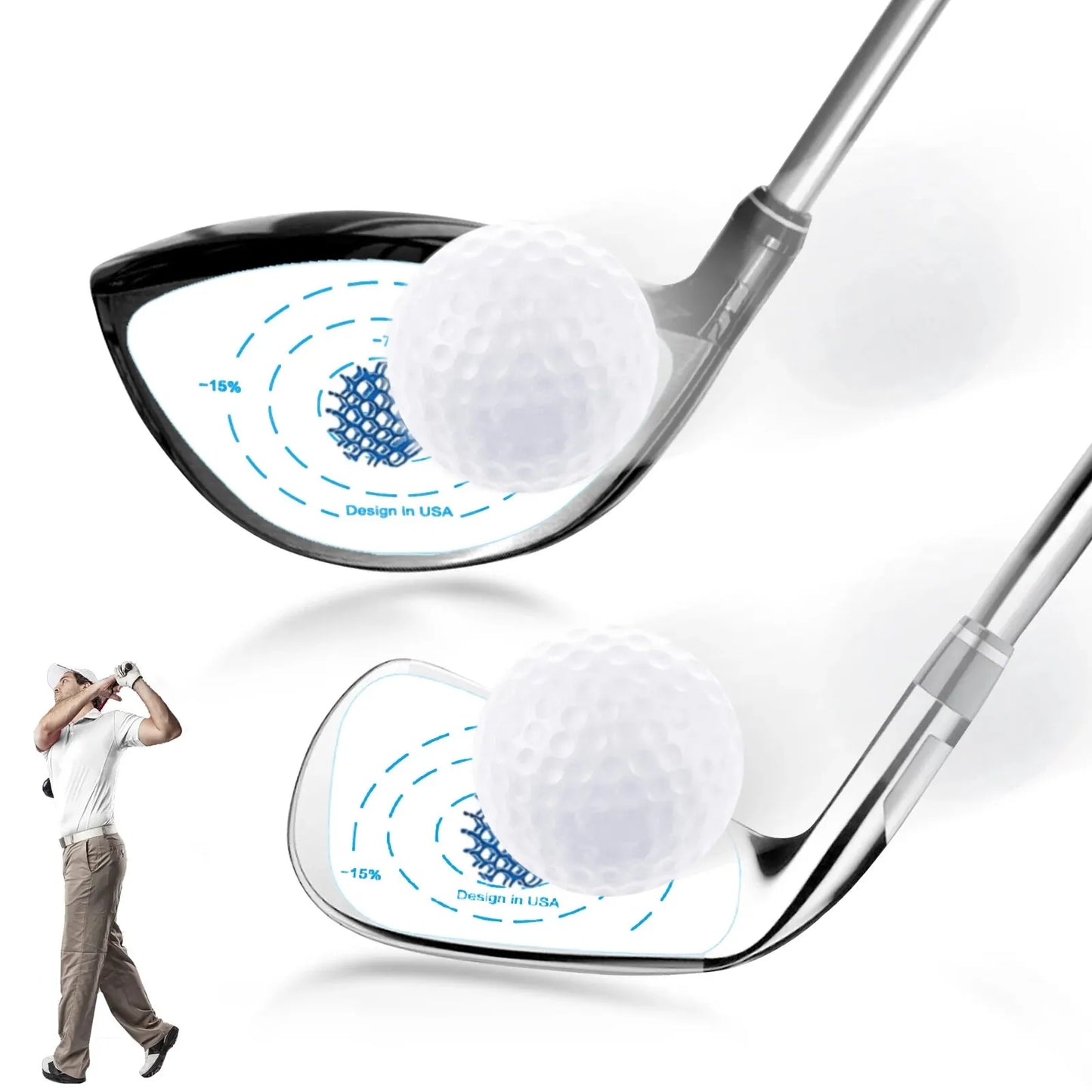 Golf Club Impact Tape - Training Aid for Swing Practice