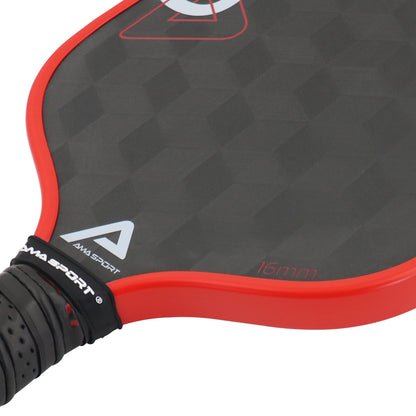 AMA SPORT Cube 18K Raw Carbon Fiber Pickle Ball Racket