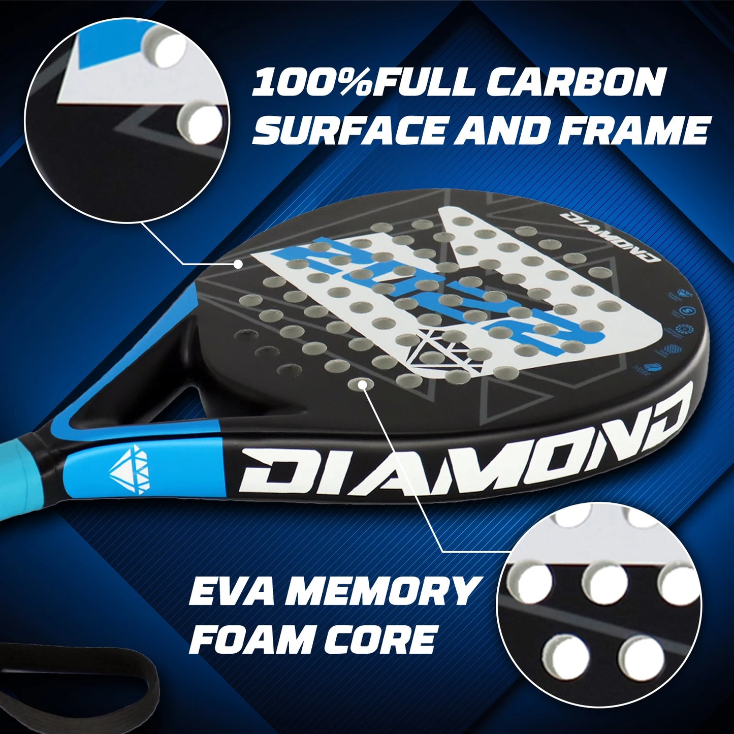 AMAS PORT Diamond Padel Racket