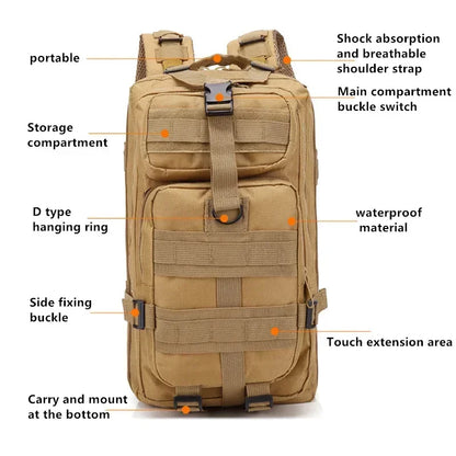 Classic Nylon Tactical Backpack