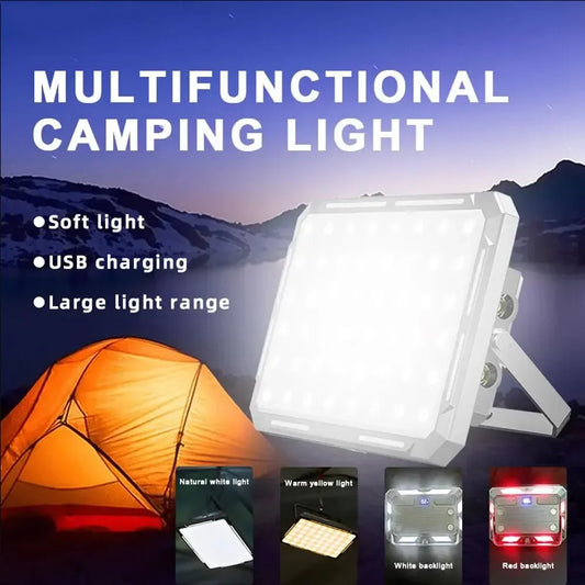 Portable Rechargeable LED Camping Tent Light