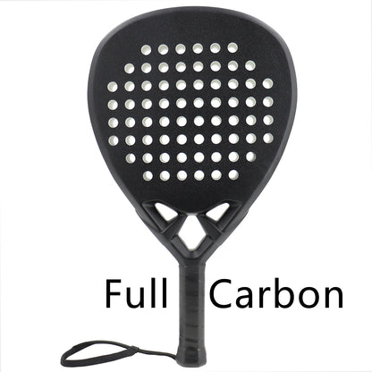 AMASPORT Black Carbon Fiber Padel Racket