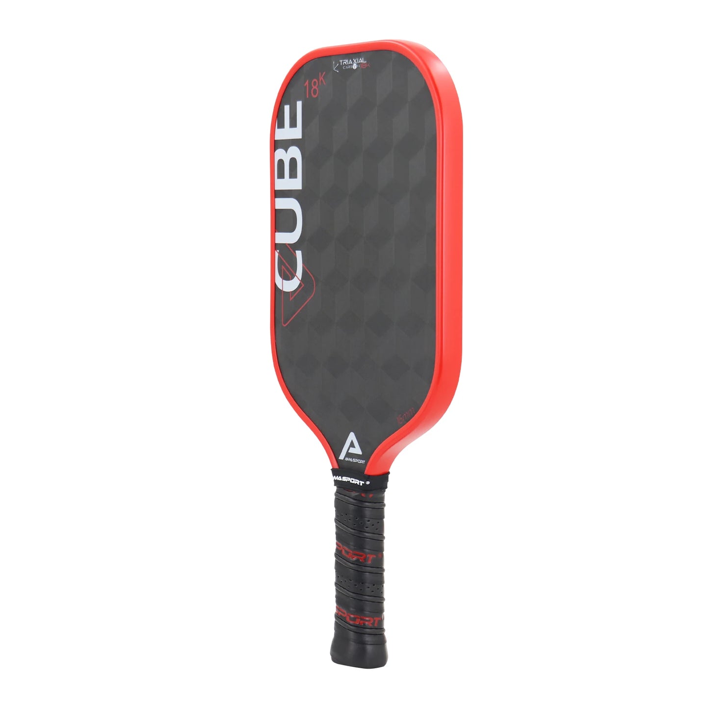 AMA SPORT Cube 18K Raw Carbon Fiber Pickle Ball Racket