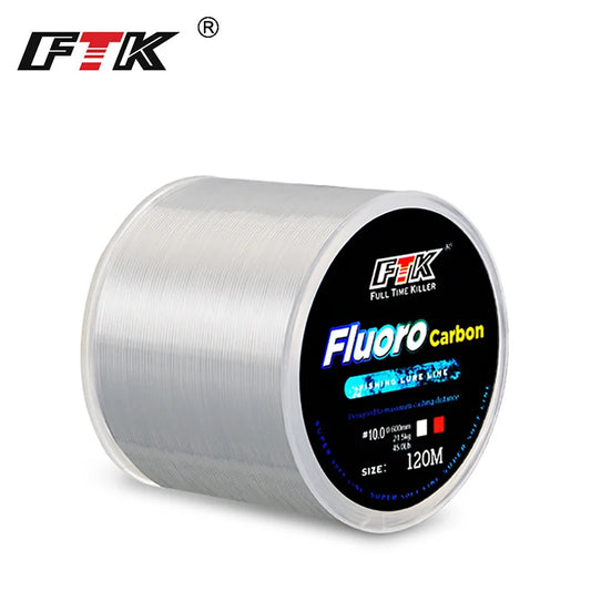 FTK 120m Fluorocarbon Coating Fishing Line