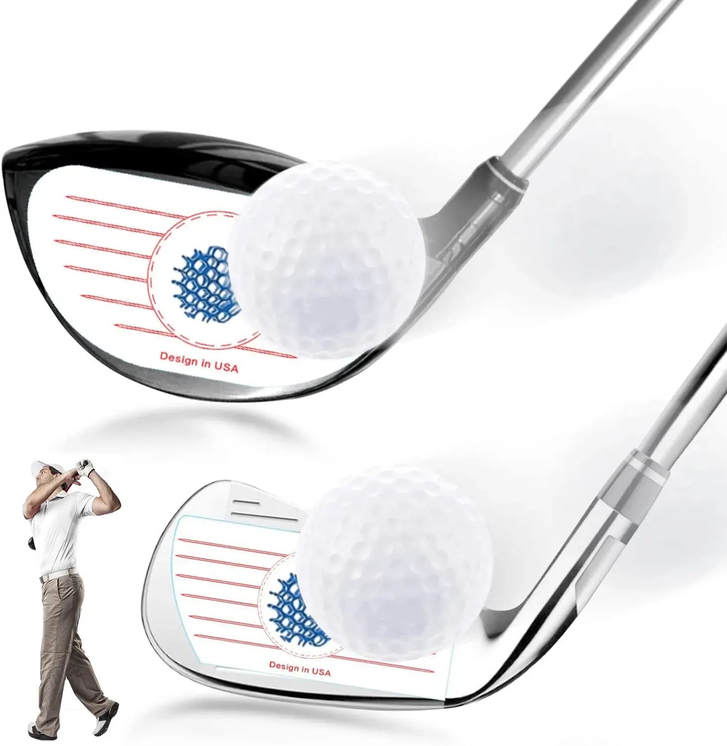 Golf Club Impact Tape - Training Aid for Swing Practice