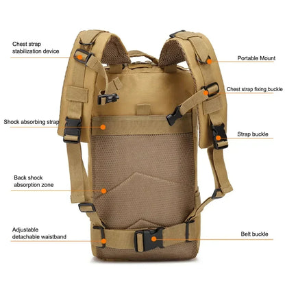 Classic Nylon Tactical Backpack