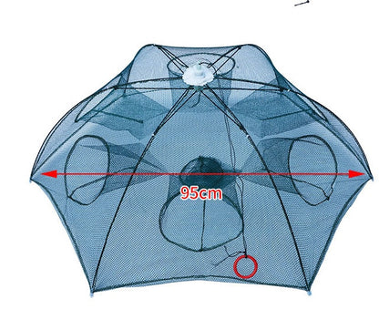 Strengthened 4-20 Holes Automatic Fishing Net