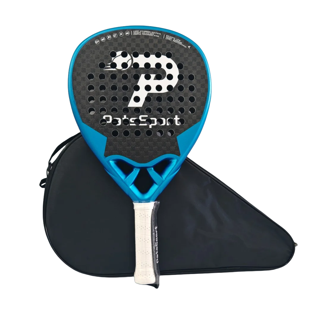 Pats Sport 12K Carbon Fiber Hard Eva Inner Core Padel Racket