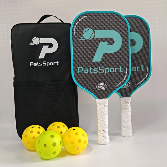 Pats Sport Titanium Thermoformed Pickleball Paddle set