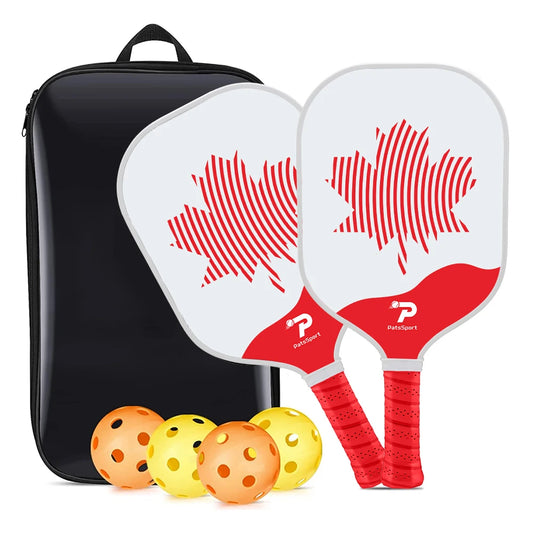 Pats Sport USAPA T300 Carbon Fiber Canadian Pickleball Paddle Set